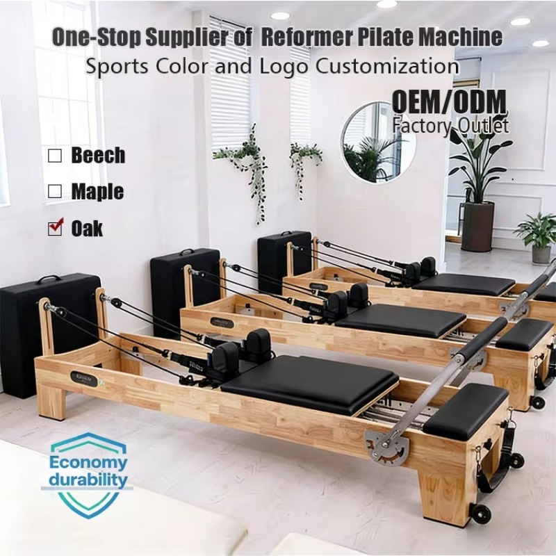 Yoga Fitness Reformer - เครื่องพิลาทิส รีฟอร์เมอร์ อุปกรณ์ออกกำลังกาย โยคะ เครื่องพิลาทส์เบด กีฬา
