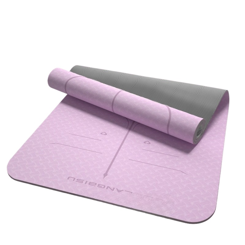 Yoga Health & Fitness Centre - เสื่อโยคะ TPE สำหรับผู้เริ่มต้น กว้างพิเศษ ยาวพิเศษ หนาพิเศษ