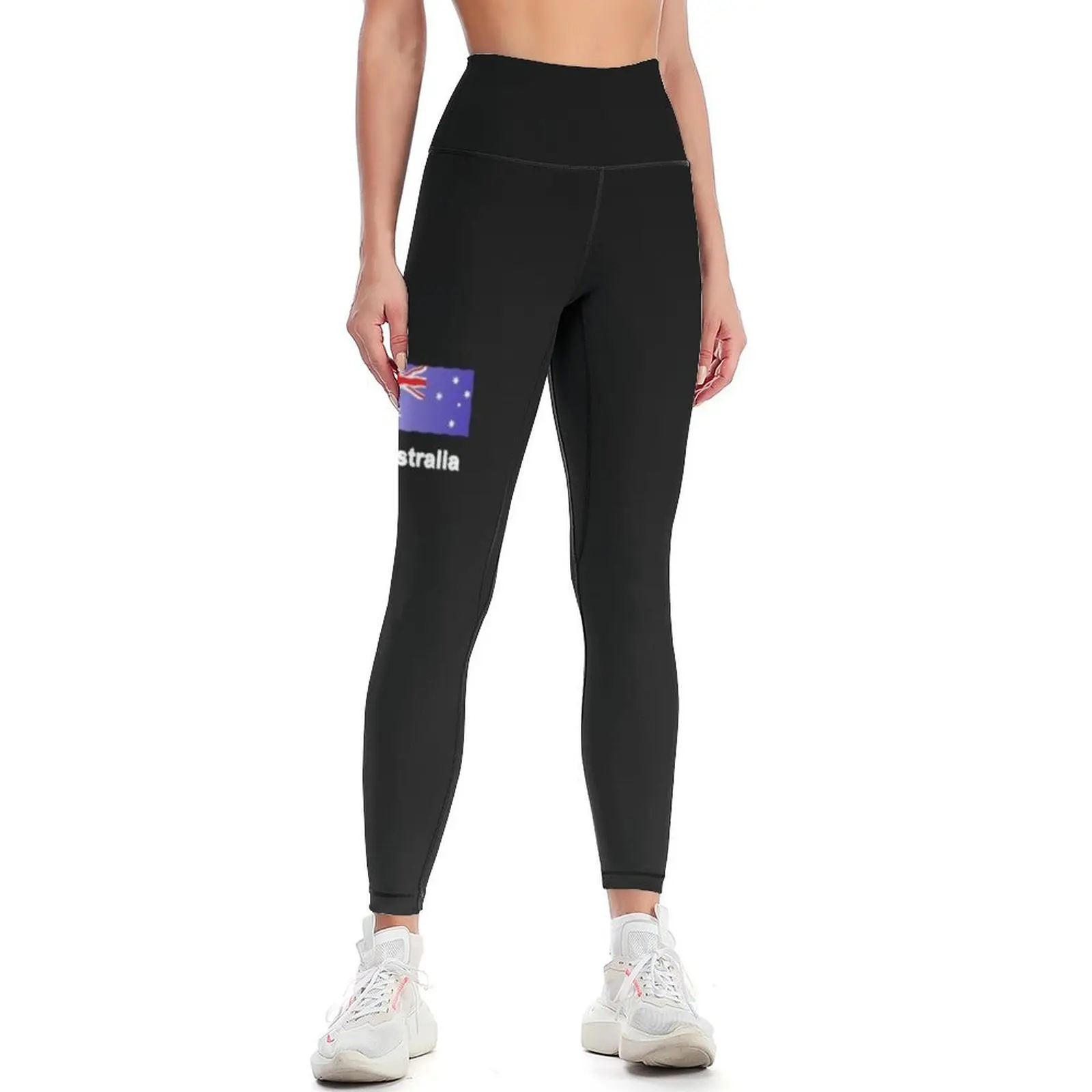 Yoga Fitness Gifts - ธงชาติออสเตรเลีย, ของขวัญจากออสเตรเลีย, เสื้อสำหรับคนรักออสเตรเลีย, เลกกิ้ง, ชุดกีฬาสำหรับออกกำลังกาย, เสื้อผ้าฟิตเนส,
