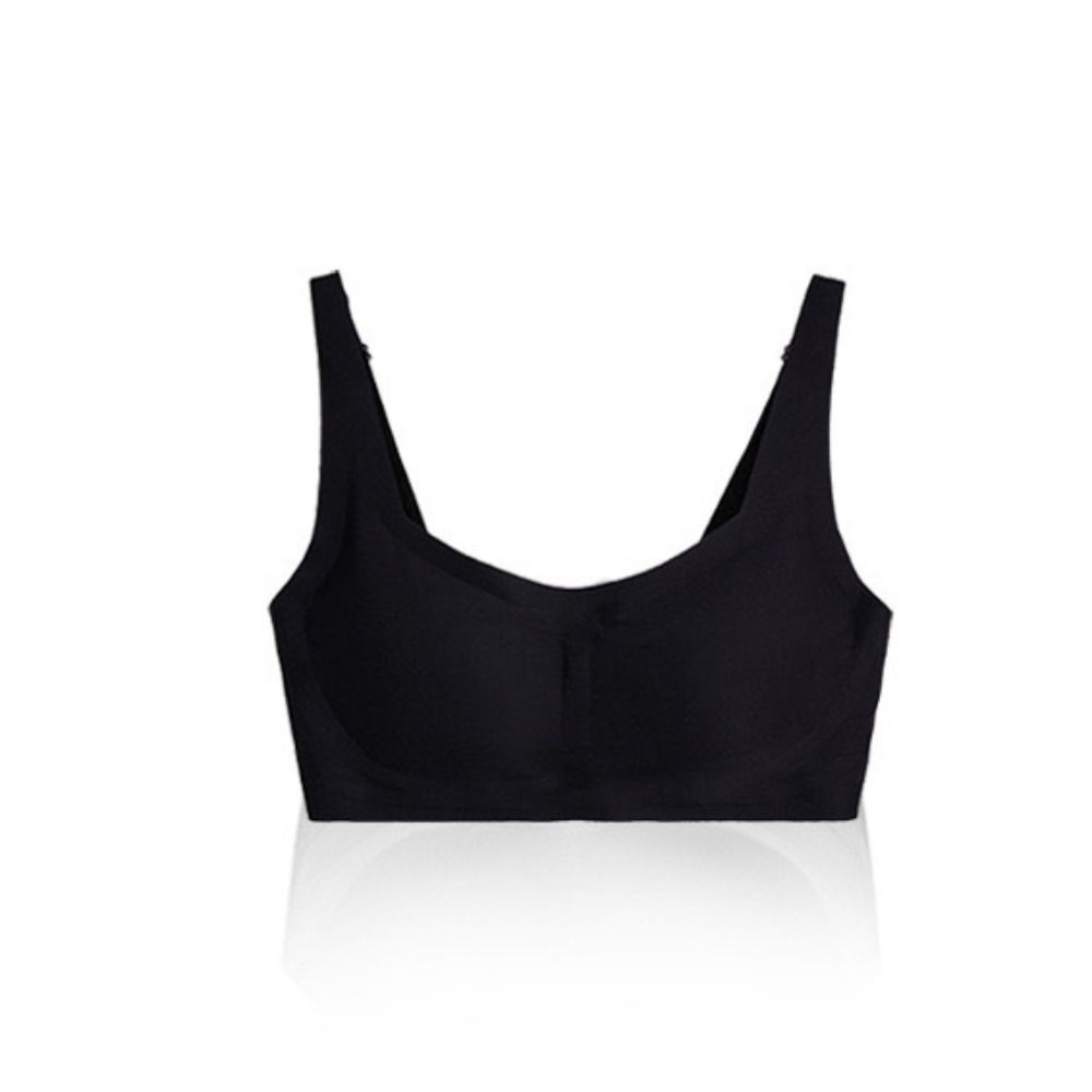 บราไร้ตะเข็บสีพื้นแบบดันทรง ชุ - Yoga Fitness Girl บทวิจารณ์และราคา