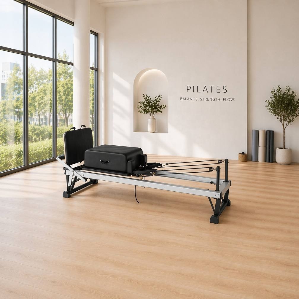 เตียงพิลาทิส รุ่นใหม่ ดีไซน์ทั - Yoga Fitness Reformer บทวิจารณ์และราคา