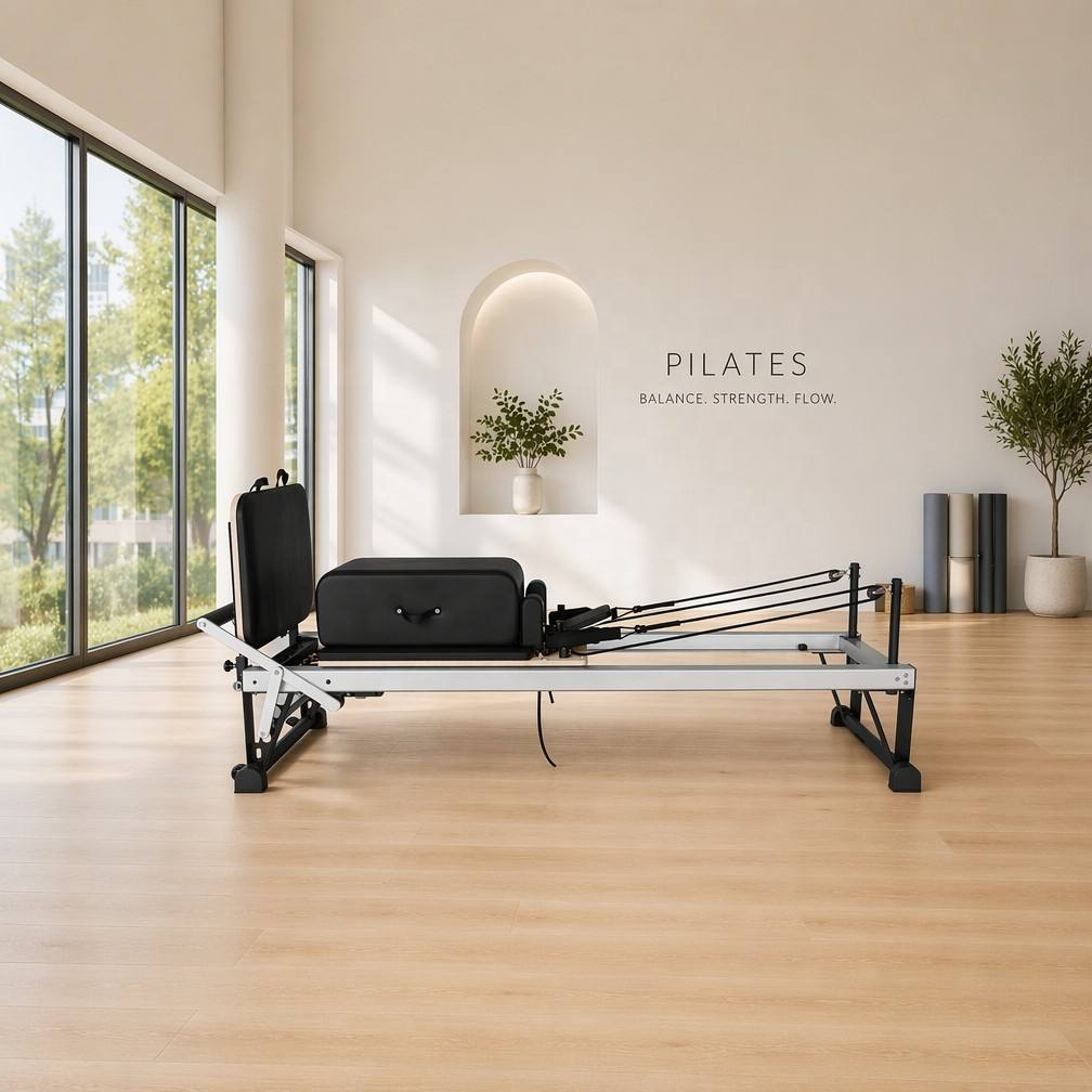 เตียงพิลาทิส รุ่นใหม่ ดีไซน์ทั - Yoga Fitness Reformer บทวิจารณ์และราคา