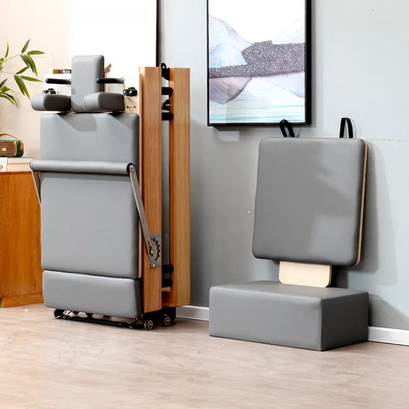 เครื่องพิลาทิสแบบเคลื่อนย้ายได - Yoga Fitness Reformer บทวิจารณ์และราคา