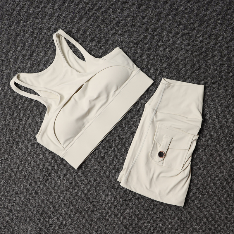 กางเกงขาสั้นออกกําลังกายชุดโยค - Yoga Fitness Kleidung บทวิจารณ์และราคา