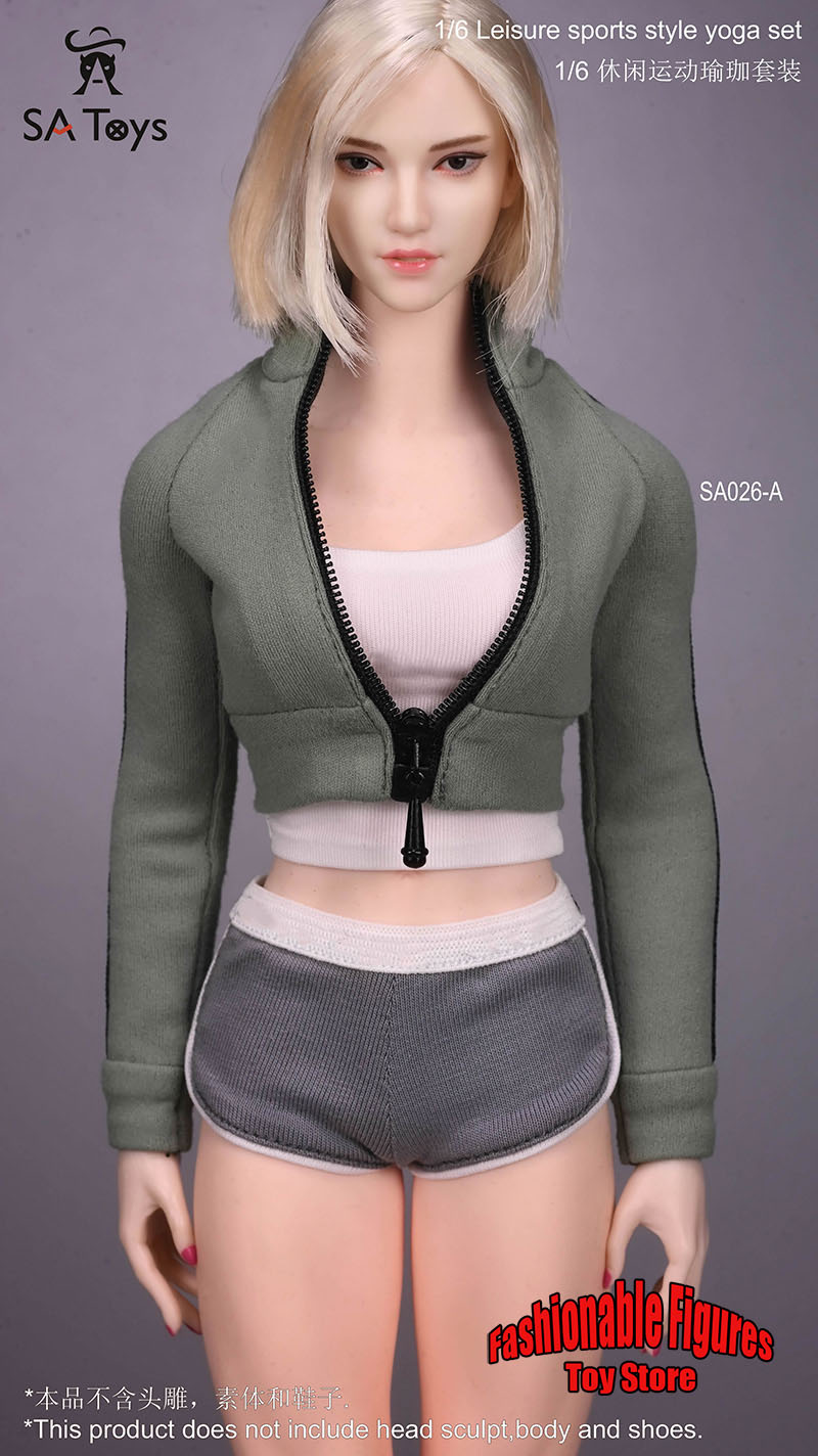 SAtoys 1/6 ผู้หญิงทหารกีฬาฟิตเ - Yoga In Fitness First บทวิจารณ์และราคา