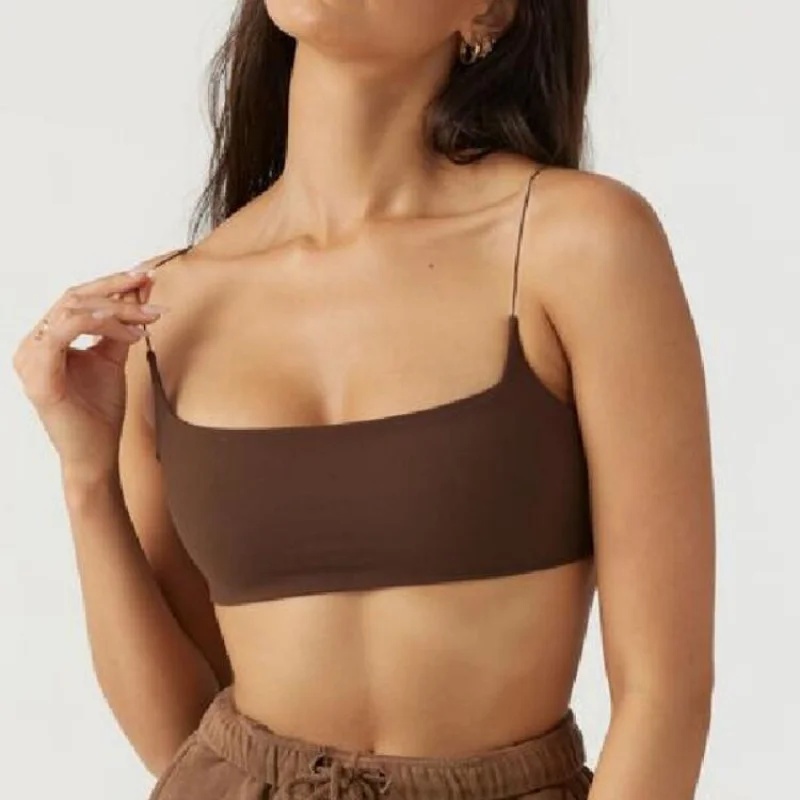 FUBEIKE เสื้อชั้นในกีฬาสีน้ำตา - Yoga Fitness Girl บทวิจารณ์และราคา