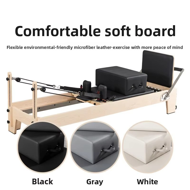 เตียงพิลาทิสเรฟอร์มเมอร์ไม้เมเ - Yoga Fitness Reformer บทวิจารณ์และราคา