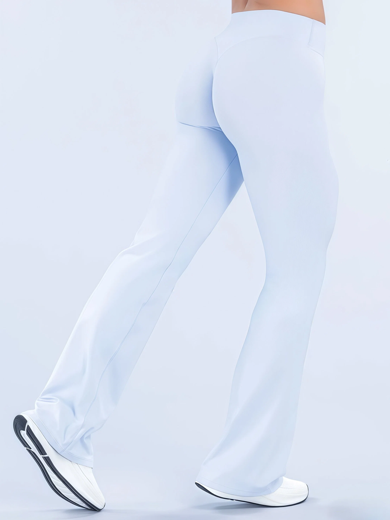 กางเกงฟิตเนสทรงบาน HISTELLO สำ - Yoga Fitness Pants บทวิจารณ์และราคา