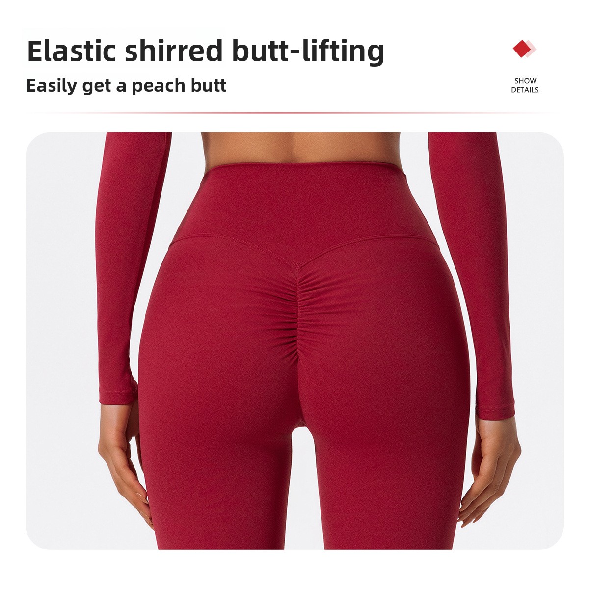 เลกกิ้งโยคะเอวสูง ยกสะโพก ระบา - Yoga Fitness Pants บทวิจารณ์และราคา