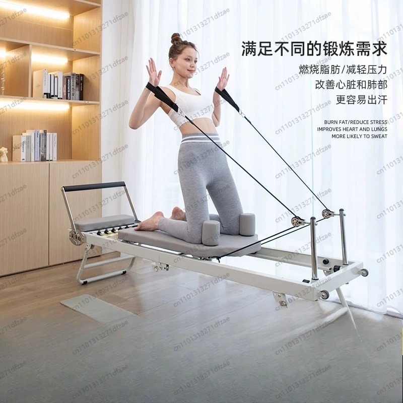 อุปกรณ์พิลาทิส รีฟอร์เมอร์สำหร - Yoga Fitness Reformer บทวิจารณ์และราคา