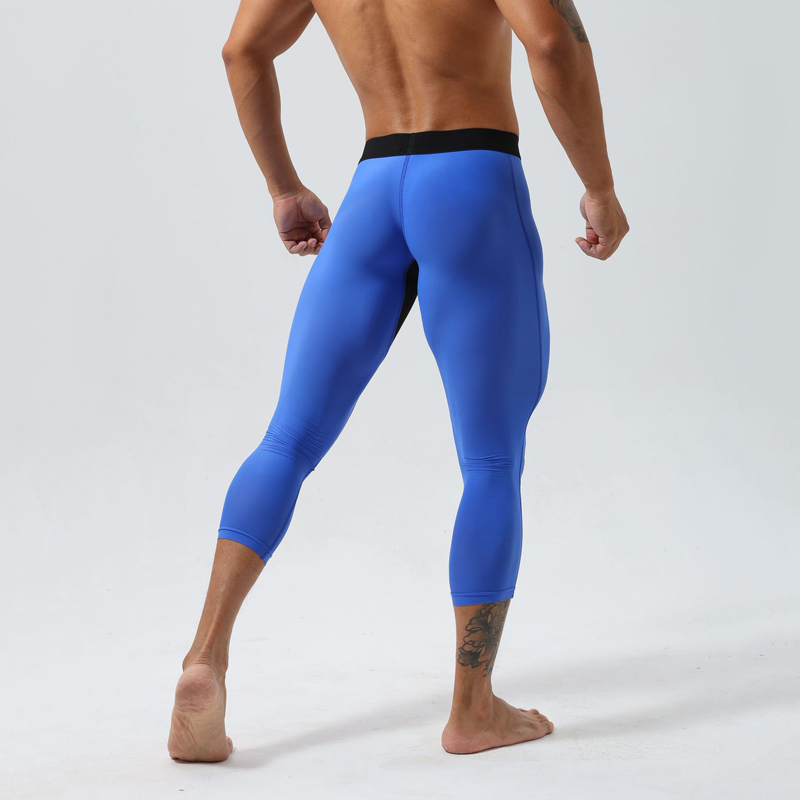 กางเกงรัดรูปเอวสูงสำหรับผู้ชาย - Yoga Fitness Pants บทวิจารณ์และราคา