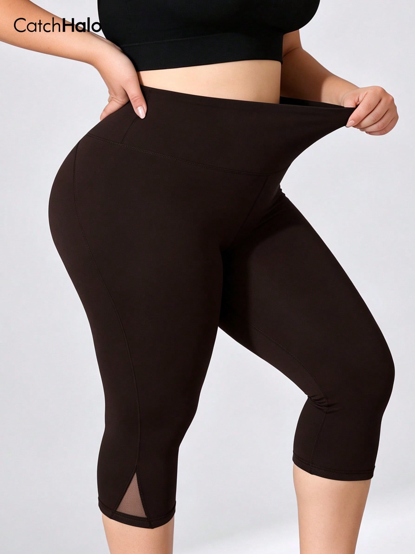 เลกกิ้งออกกำลังกายไซส์ใหญ่สำหร - Yoga Fitness Pants บทวิจารณ์และราคา