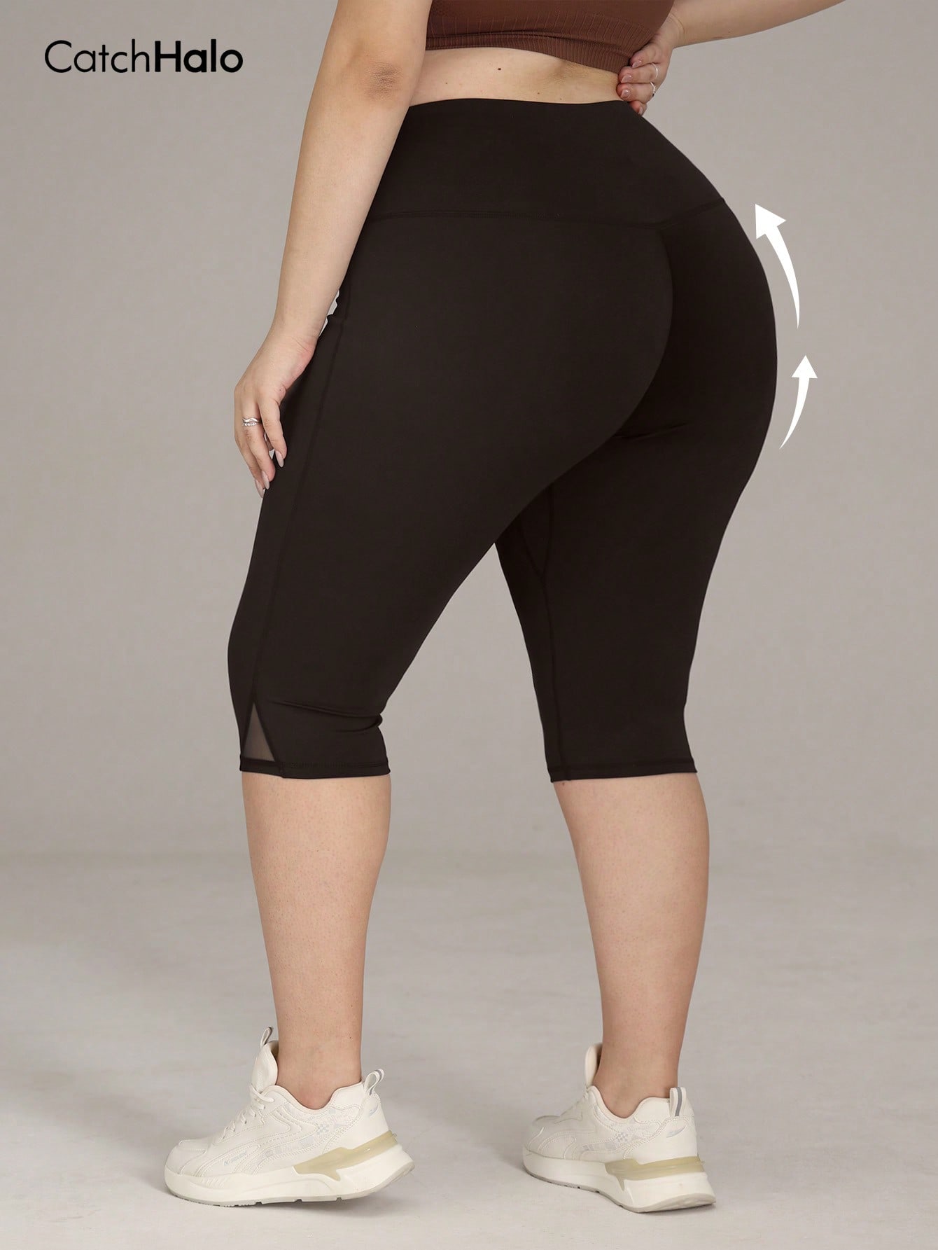 เลกกิ้งออกกำลังกายไซส์ใหญ่สำหร - Yoga Fitness Pants บทวิจารณ์และราคา