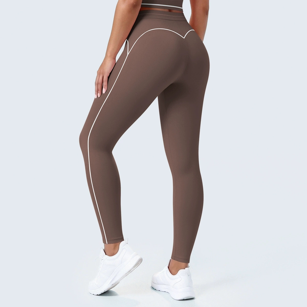 กางเกงเลกกิ้งเอวสูงสำหรับผู้หญ - Yoga Fitness Pants บทวิจารณ์และราคา