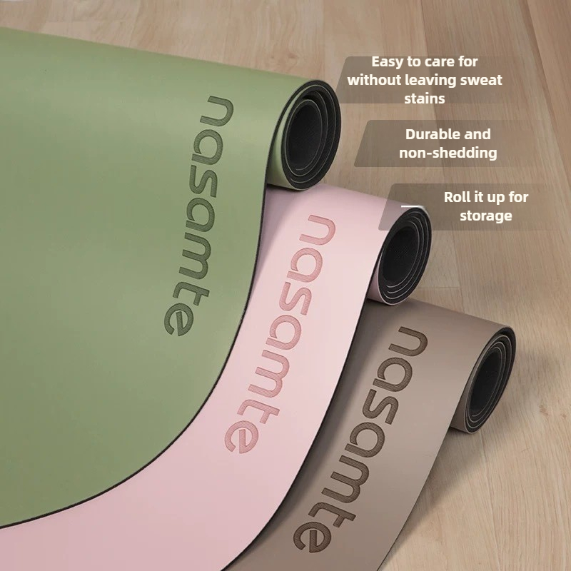 เสื่อโยคะกันลื่นยางสีบริสุทธิ์ - Yoga And Fitness Studio บทวิจารณ์และราคา