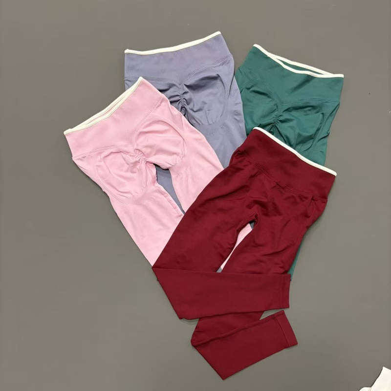 กางเกงเลกกิ้ง Sculpt Scrunch ส - Yoga Fitness Pants บทวิจารณ์และราคา
