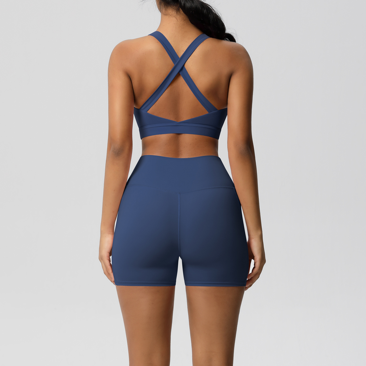 2PCS กีฬา Pocketed ชุดโยคะเสื้ - Yoga Fitness Kleidung บทวิจารณ์และราคา