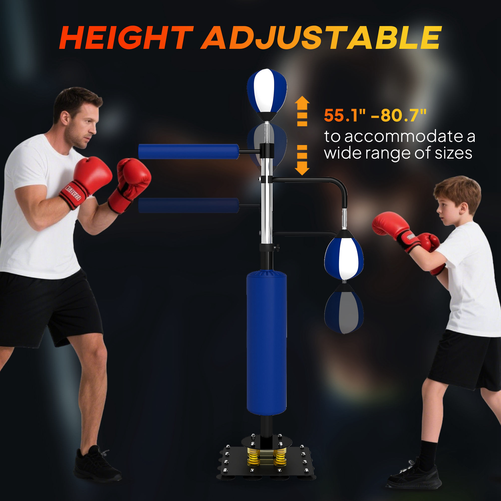 กระเป๋าชกมวยแบบตั้งพื้น 4.6-6. - Boxing Punching Bag บทวิจารณ์และราคา
