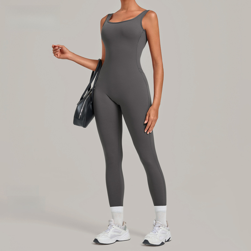 ชุดจั๊มสูทโยคะแบบเว้าหลังลึก ร - Yoga Fitness Wear บทวิจารณ์และราคา