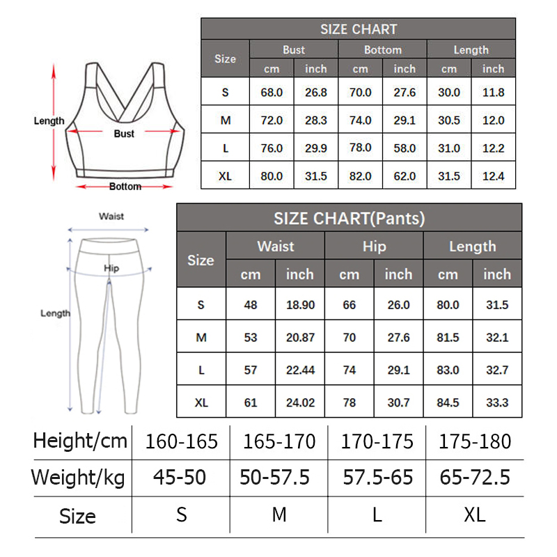 ชุดโยคะฟิตเนสสองชิ้นสำหรับผู้ห - Yoga Fitness Kleidung บทวิจารณ์และราคา